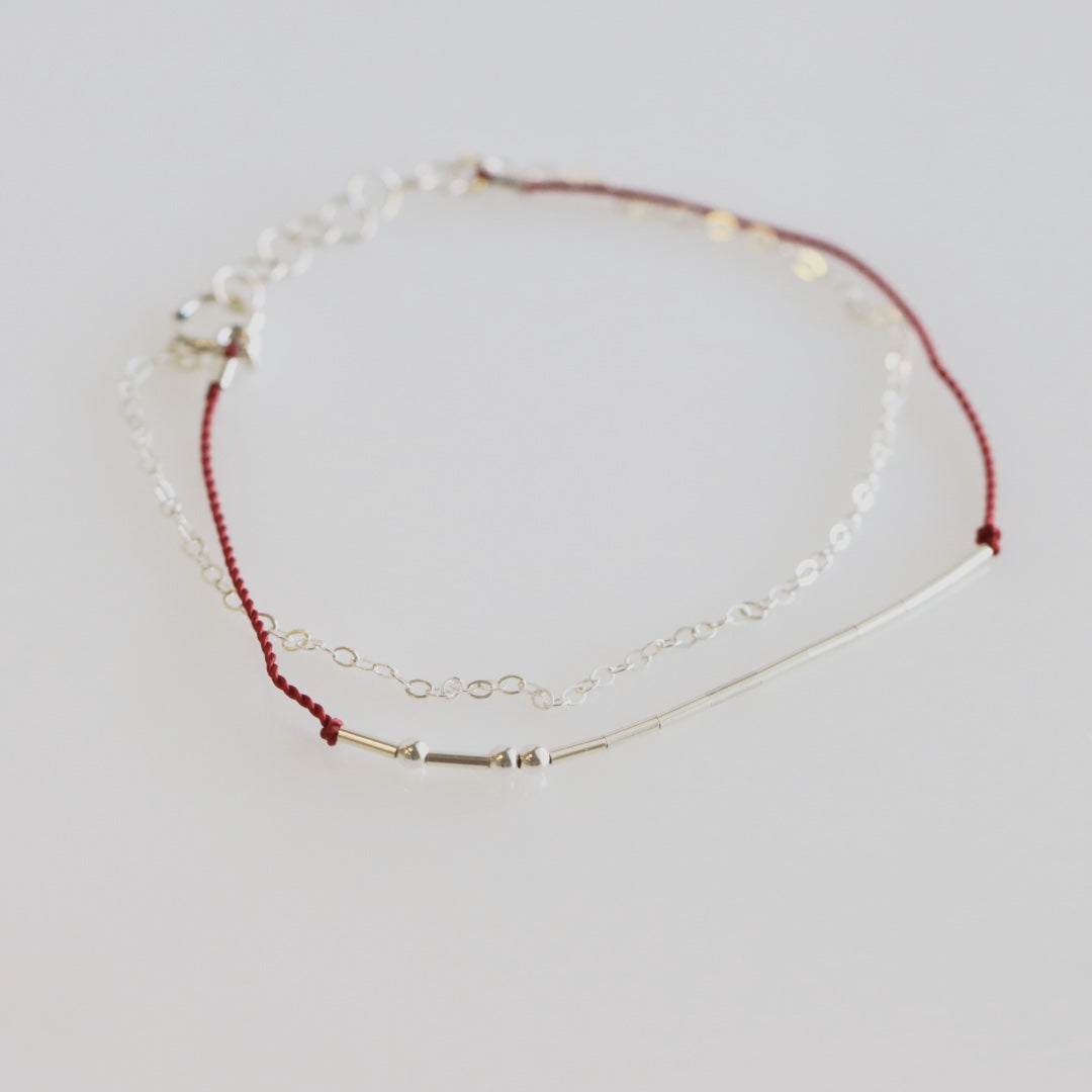 Cat Mom Morse Code Bracelet Silver – Vi Ling