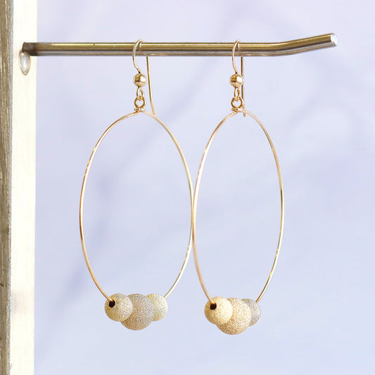 Stardust Earrings Gold