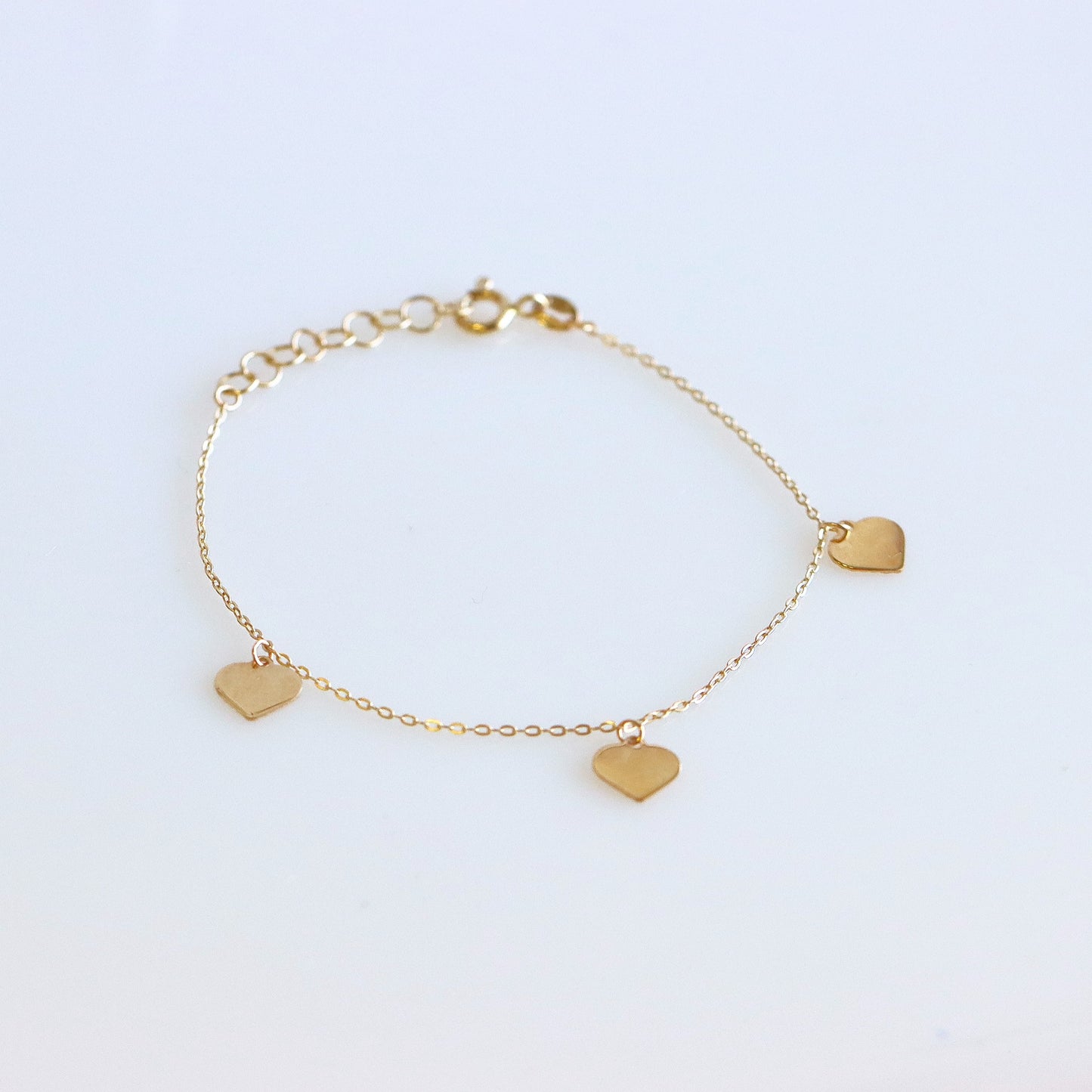 Tres Amore 14k Bracelet